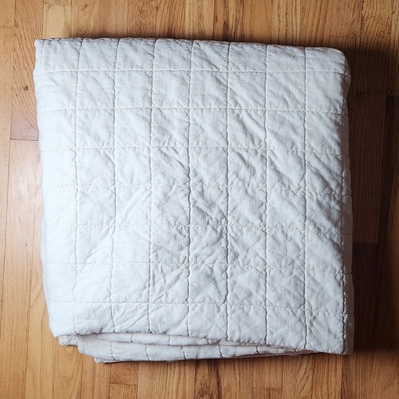 Casaluna Bedding Casaluna Heavyweight Linen Blend Quilt Poshmark